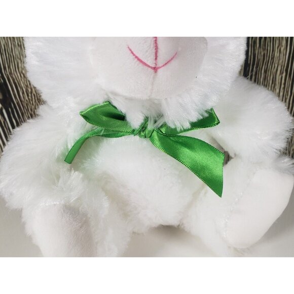 American Greeting Bunny Rabbit Plush White Easter Spring Stuffed Animal Toy - Picture 3 of 6